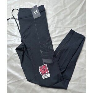 Under Armour Men's Large Running Compression Graphic Tights 1374703 Black